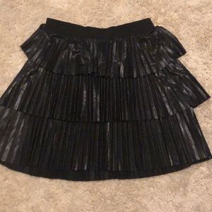 Black party skirt